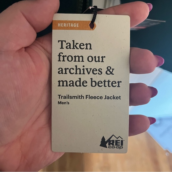 NWT REI Men’s Fleece Jacket - Picture 9 of 10